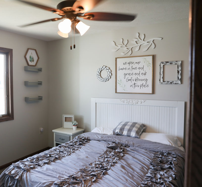 Flowery Bedroom